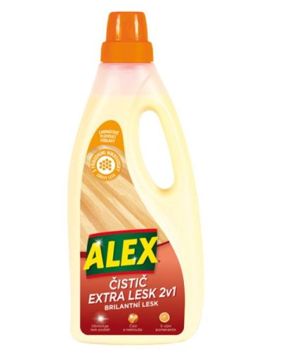 Alex čistič prirodzený lesk 2v1 na laminát pomaranč 750ml 