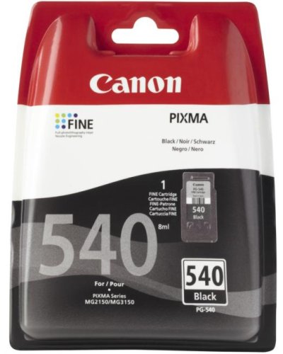 Atramentová náplň Canon PG-540 pre MG 2150/3150 black (180 str.) 