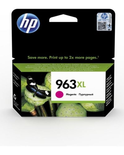 Atramentová náplň HP 3JA28AE HP 963XL magenta XL (1.600 str.) pre OfficeJet Pro 9010/9010e/9012e