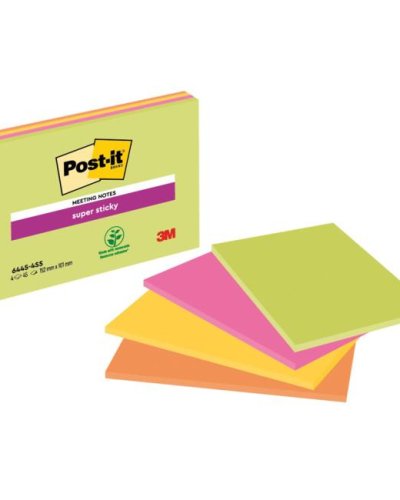 Blok Meeting notes Supersticky 149x98,4mm 