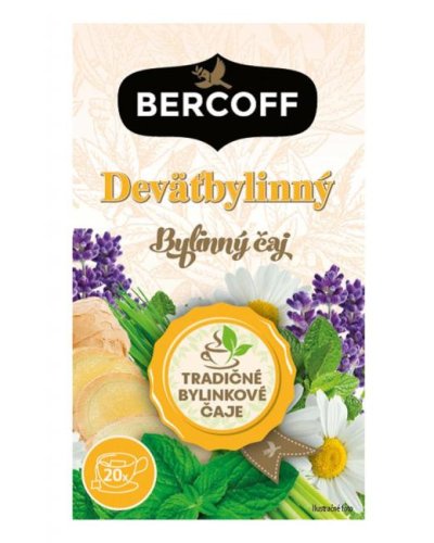 Čaj Bercoff Klember bylinný Deväťbylinný HB 30 g 