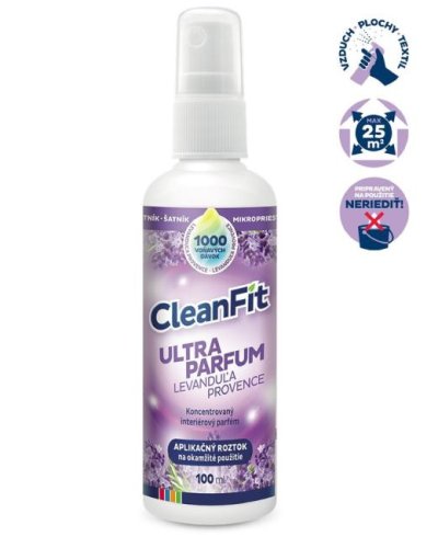 Cleanfit ultraparfum - Levanduľa Provence 100 ml 