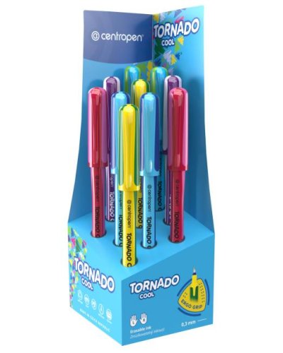 Displej Centropen roller Tornado COOL, 10 ks 