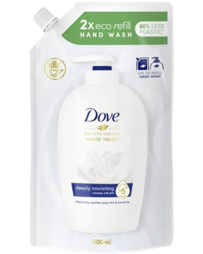 Dove tekuté mydlo krémové náhradná náplň 500 ml 