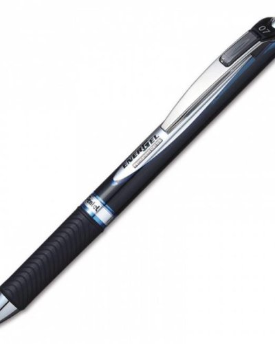 Gélový roller Pentel Energel dokumentačný, modrý 