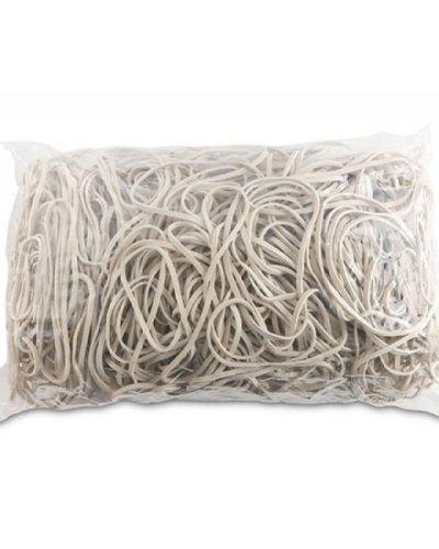 Gumičky Office Products 80mm 1kg biele 
