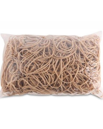 Gumičky Office Products 80mm 1kg prírodná farba 