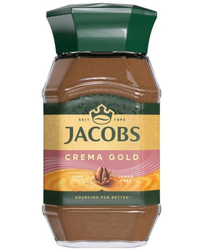 Káva JACOBS Crema Gold instantná 190 g 