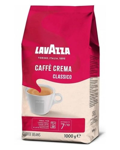 Káva LAVAZZA Caffe Crema Classico zrnková 1 kg 