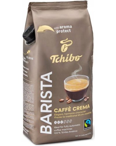 Káva Tchibo Barista Caffé Crema zrnková 1 kg 