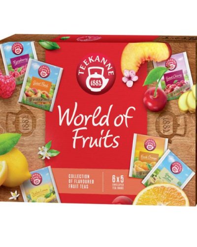 Kolekcia čajov TEEKANNE World of Fruits HB 66,25g 