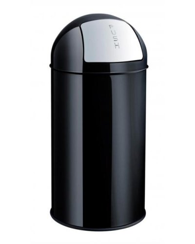 Kôš kovový Helit 50 ℓ čierny 