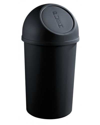 Kôš z polypropylénu Helit 45 ℓ čierny 