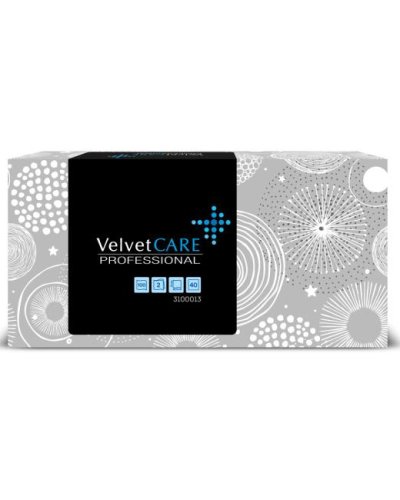 Kozmetické utierky 2-vrstvové VELVET CARE Professional 100ks 
