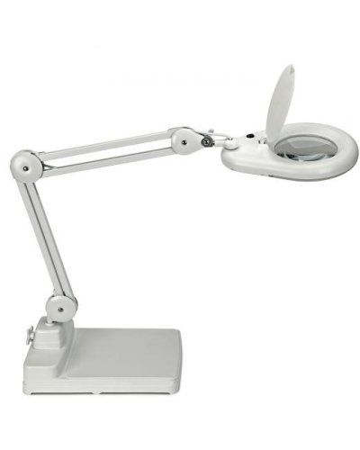Lampa lupová MAULviso biela 