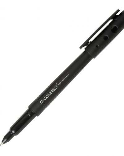 Liner Q-CONNECT 0,4 mm čierny 
