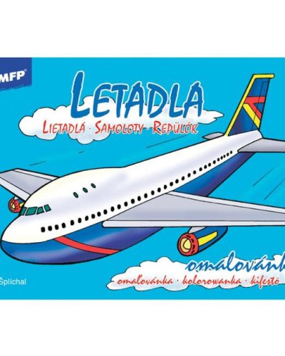 Maľovanka A5 Lietadlá 