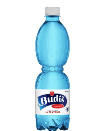 Minerálna voda Budiš nesýtená 12 x 0,5 ℓ 