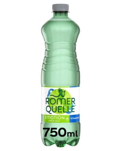 Minerálna voda RÖMERQUELLE JABLKO ACAI Emotion+, 6 x 0,75 ℓ 