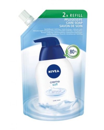 Nivea tekuté mydlo (NÁHRADNÁ NÁPLŇ) 500 ml Creme Soft 