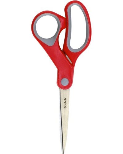 Nožnice Scotch Comfort 20cm červené, 1 v balení 
