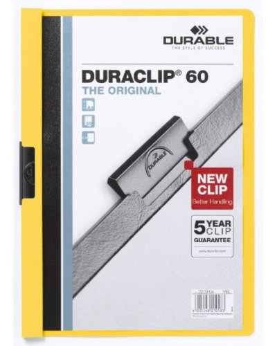 Obal s klipom DURACLIP Original 60 žltý 