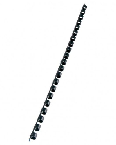 Plastové hrebene GBC 21R 8mm čierne 