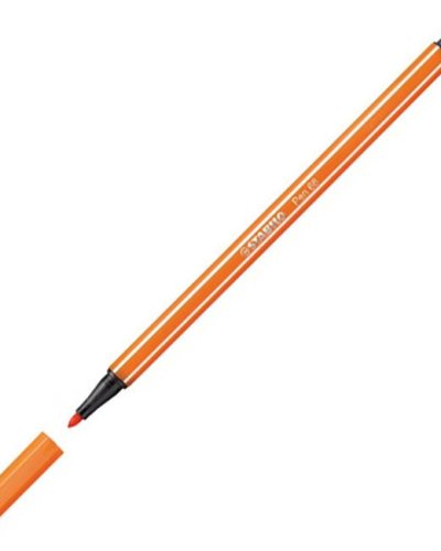 Popisovač STABILO Pen 68 fluorescenčný oranžový 