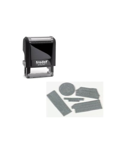Textová plocha pre Trodat 4911 38x14mm 
