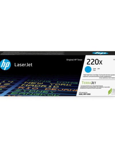 Toner HP 220X cyan (5.500 str.) 