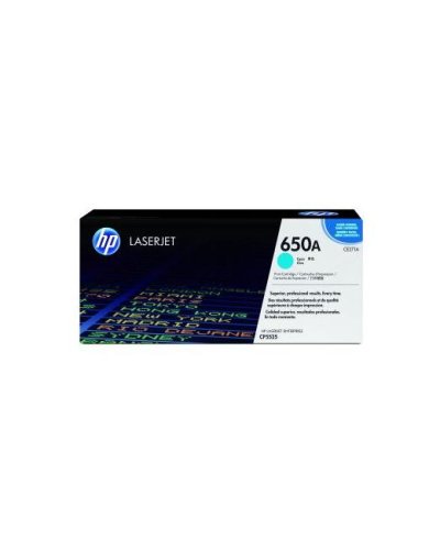 Toner HP CE271A HP 650A cyan (15.000 str.) pre Color LaserJet Enterprise CP5520/M750