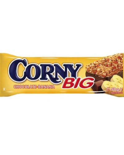 Tyčinka Corny BIG müsli čokoládovo-banánová 50g 