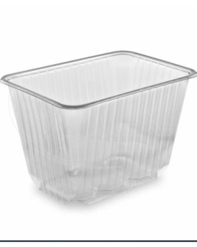Vanička (PP) hranatá priehľadná 186 x 133 mm 2000ml (50 ks) 