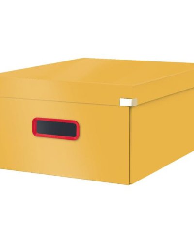 Veľká krabica Click & Store A3 Leitz Cosy teplá žltá 
