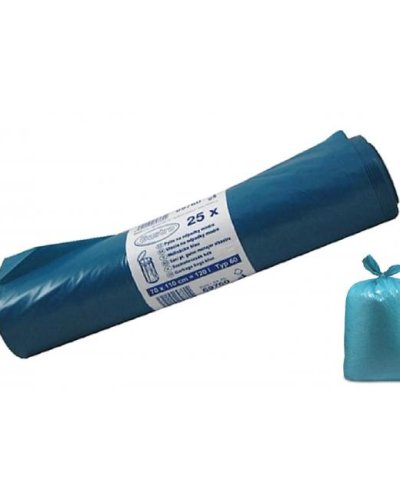 Vrecia 120 ℓ 70 x 110 cm 38 mic. modré (25 ks) 