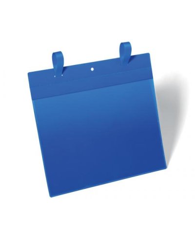 Vrecko na štítok s páskami 297 x 210 mm na šírku 50 ks modré 
