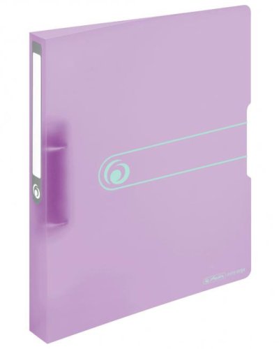 Zakladač 2-krúžkový Herlitz PP 2,5cm transparentný lila 