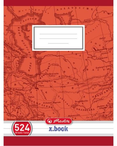 Zošit Herlitz 524, A5, linajkový, 70g/m2 